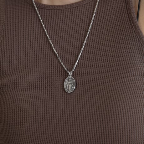 《予約販売》surgical plate necklace(unisex)_na0746
