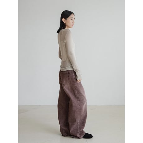 《予約販売》blusher lib jeans/2colors_nj0156