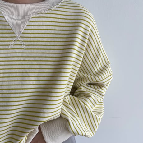 《予約販売》border croped mtm/2colors_nt1323