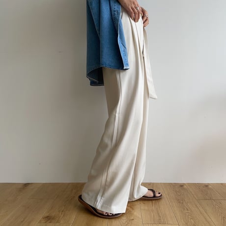 《予約販売》belt long pants/2colors_np0617