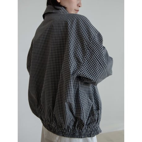 《予約販売》check over blouson/2colors_no0442