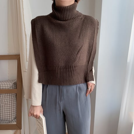 ✳︎予約販売✳︎unique knit vest/2colors_nt0139