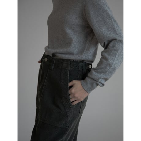 《予約販売》waist mark corduroy wide pants/2colors_np1045