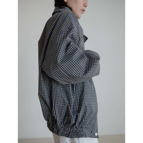 《予約販売》check over blouson/2colors_no0442