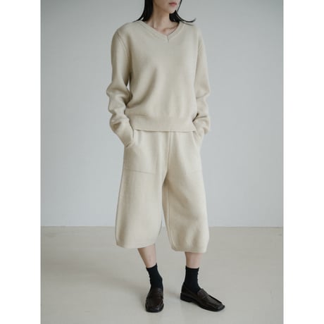 《予約販売》mannish knit setup/2colors_nt2435