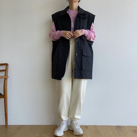 【nokcha original】2way mannish jacket/deep navy_no0278