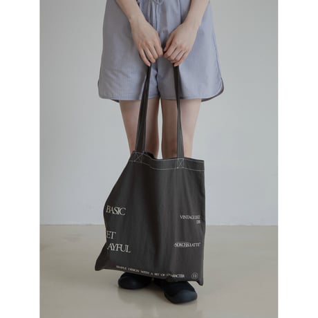 【NOKCHA original】NOKCHA tote bag/3colors_na0728