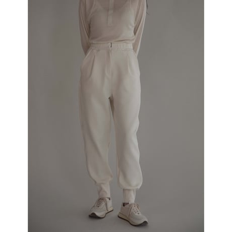 【nokcha original】material tuck jogger pants/2colors_np0960
