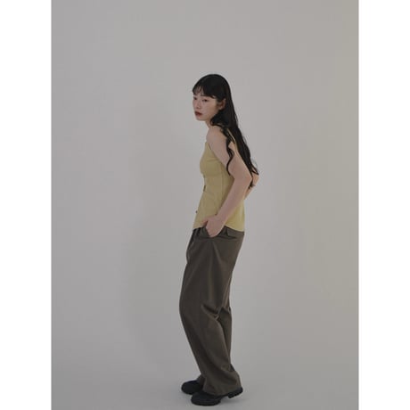 【NOKCHA original】accent botan tanktop/3colors_nt2058