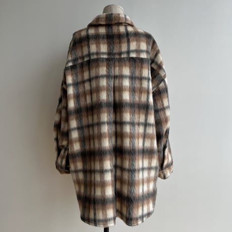 《予約販売》check over shirt jacket/2colors_no0258