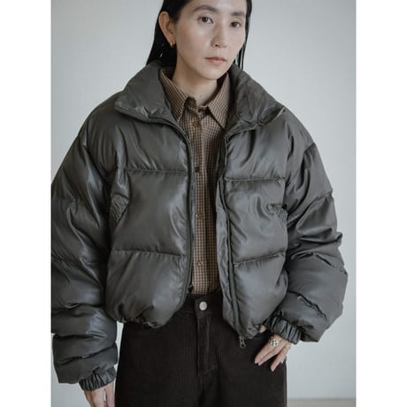 《予約販売》2way hoodie padding jacket/2colors_no0483