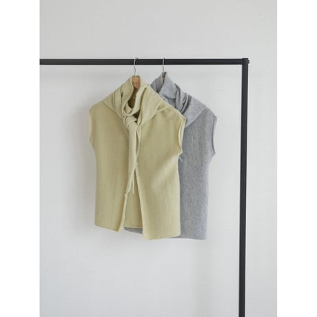 《予約販売》cashmere blend knit scarf/2colors_na0747