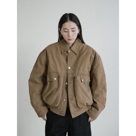 《予約販売》quilting linner 2way blouson_no0492