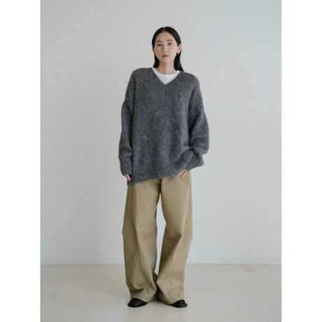 《予約販売》warm oval mannish pants/2colors_np1182