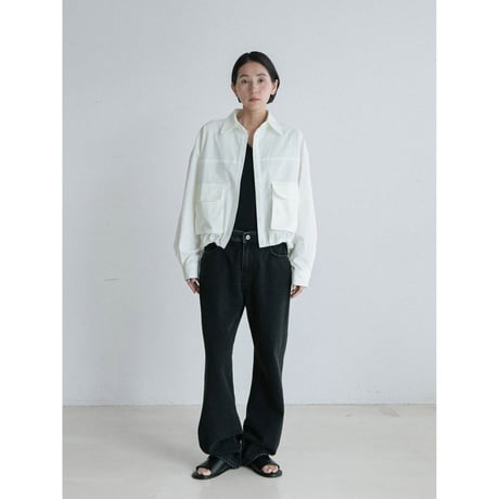 《予約販売》sheer 2way shirt jacket/2colors_no0528