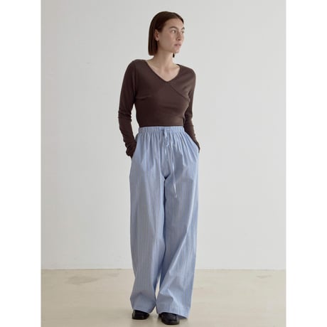 《予約販売》accent décolleté lib tops/3colors_nt2541