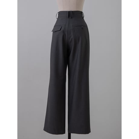 - AUTHENTIC series - material high pants/3colors_an0011