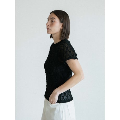《予約販売》lacy minimal tee/2colors_nt2564