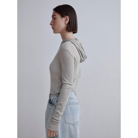 《予約販売》sheer hoodie tops/3colors_nt2509