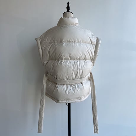 《予約販売》duck down vest/2colors_nt1228