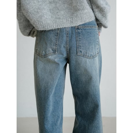 《予約販売》vinage like wide jeans_nj0163