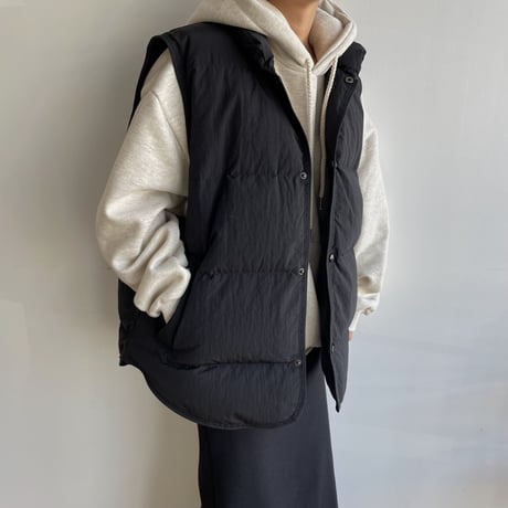《予約販売》duck down daily vest/2colors_no0252