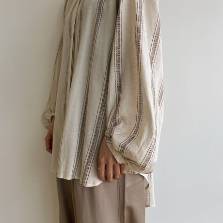 《予約販売》bohemian blouse/2colors_nb0130