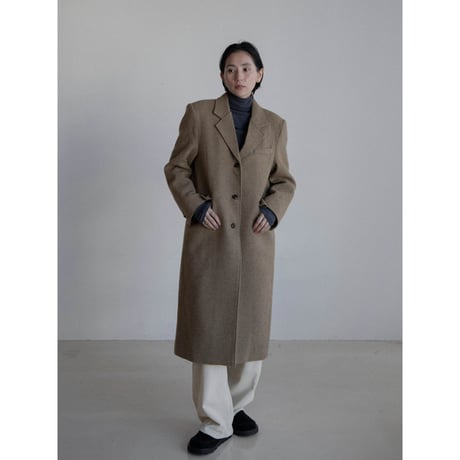《予約販売》quilting liner wool long coat/2colors_no0410