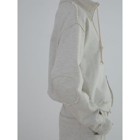 【NOKCHA original】vintage like sweat zip up tops/2colors_nt2237