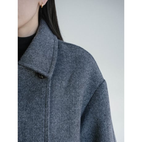 《予約販売》quilting linner tweed middle coat/2colors_no0500