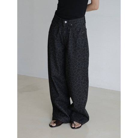 パンツ NOKCHA belt set punching jeans_nj0141 予約販売》belt set punching jeans_nj0141 | NOKCHA