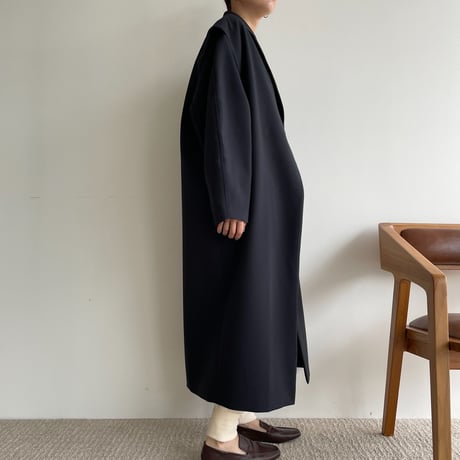 【nokcha original】2set mulch coat/navy_no0231
