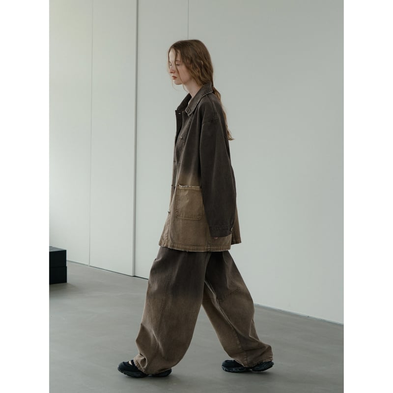 NOKCHA original】gradation denim jacket_no0467