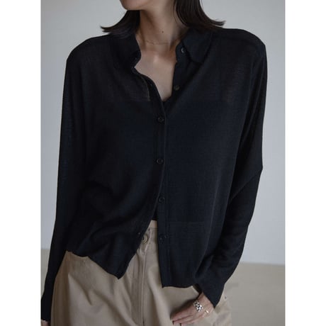 【NOKCHA original】linen knit cardigan/2colors_nt2348