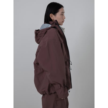- AUTHENTIC series - tech jacket/burgundy_an0035