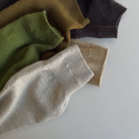 【nokcha original】quality high neck knit/5colors_nt1510