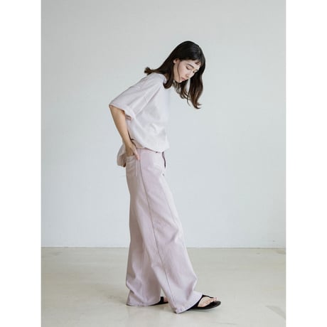 《予約販売》pigment oval jeans/2colors_nj0144