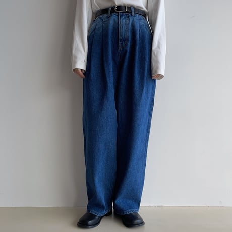 《予約販売》mannish tuck jeans_nj0092
