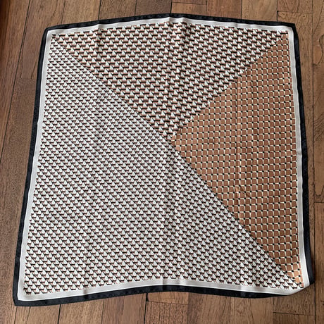 《予約販売》geometric pattern scarf/2colors_na0189