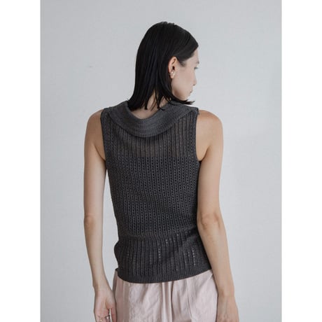 《予約販売》skipper knit sleeveless/2colors_nt2362