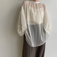 《予約販売》2set sheer blouse/2colors_nb0189