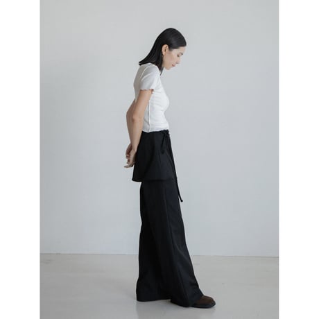 《予約販売》accent hem minimal tee/3colors_nt2368