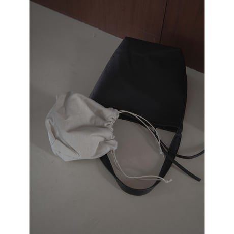 《予約販売》fake leather bucket bag/2colors_na0662