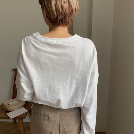 ✳︎予約販売✳︎drop shoulder tee/3colors_nt0176
