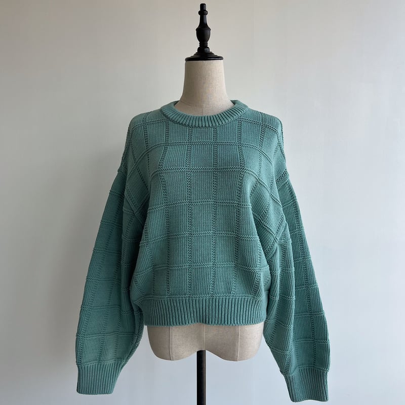 ニット+セーター nokcha / simply over knit NOKCHA