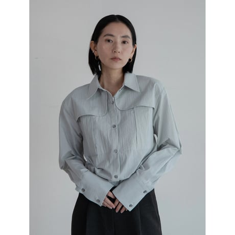 《予約販売》accent handsome shirt/2colors_nb0282
