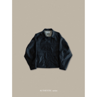- AUTHENTIC series - old like eco leather jacket/black_an0001