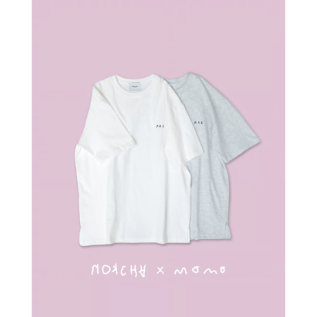 【NOKCHA × MOMO】nkc tee/2colors(unisex)_nt2300