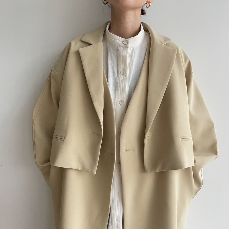 nokcha original】2set mulch coat/butter_no0230
