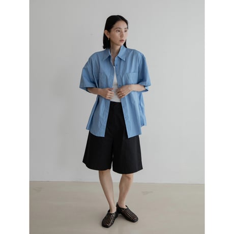 《予約販売》handsome half shirt/2colors_nb0298